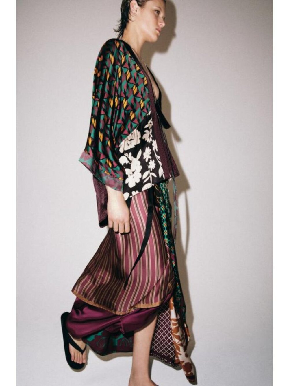 ZARA PRINTED SCARF PAREO